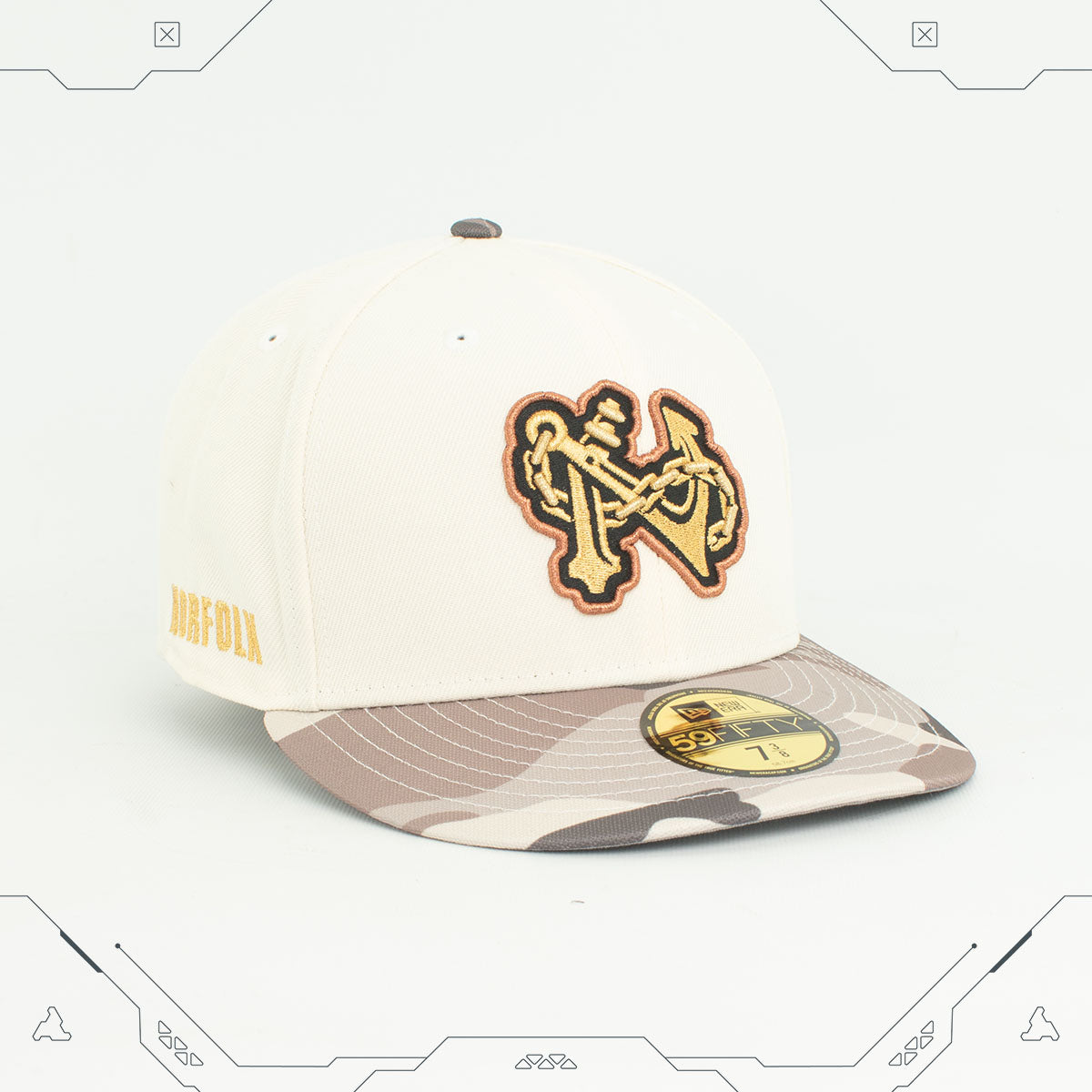 GORRA NEW ERA 59 FIFTY  NORFOLK TIDES