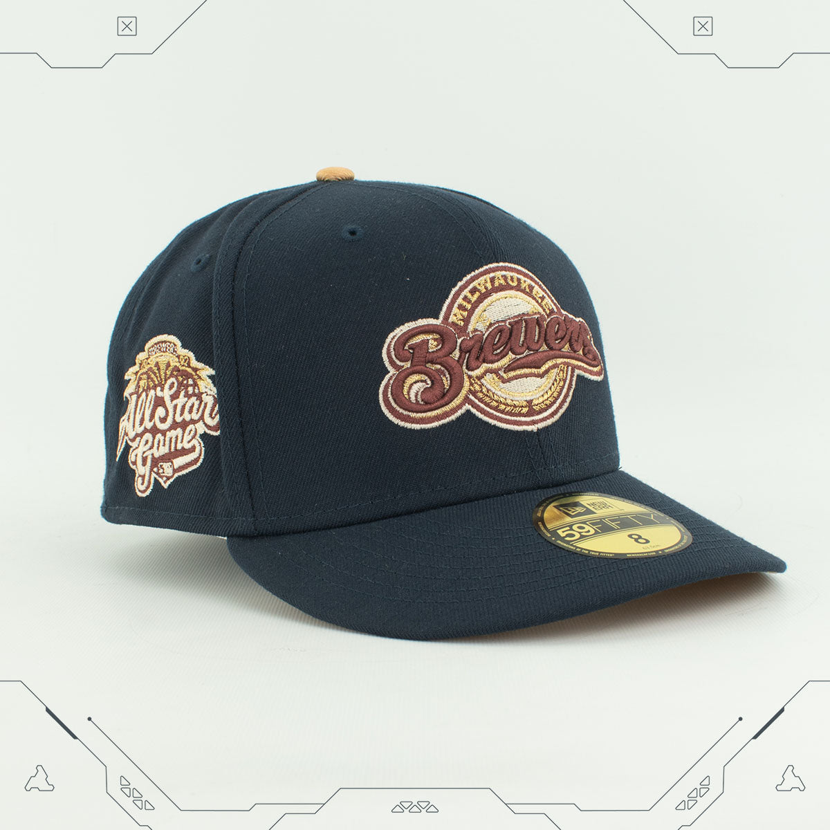 GORRA NEW ERA 59 FIFTY MILWAUKEE BREWERS