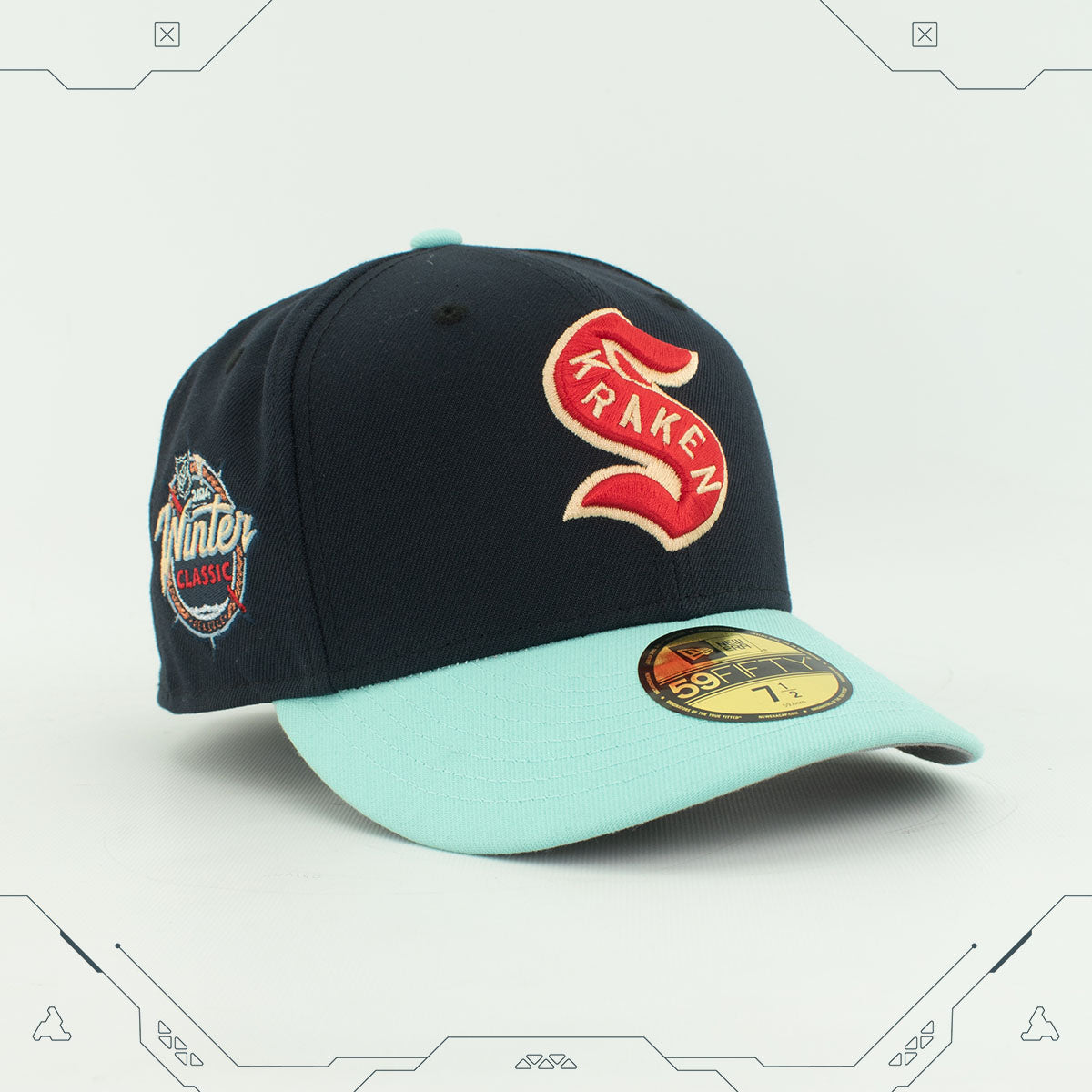 GORRA NEW ERA 59 FIFTY SEATTLE KRAKEN