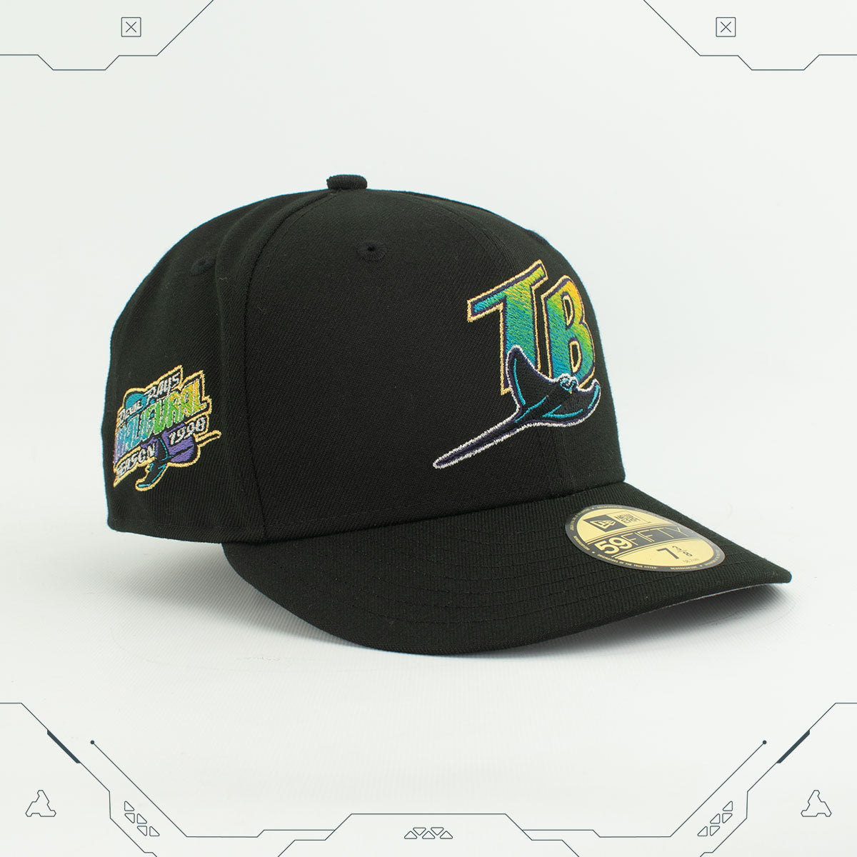 GORRA NEW ERA 59 FIFTY TAMPA BAY RAYS
