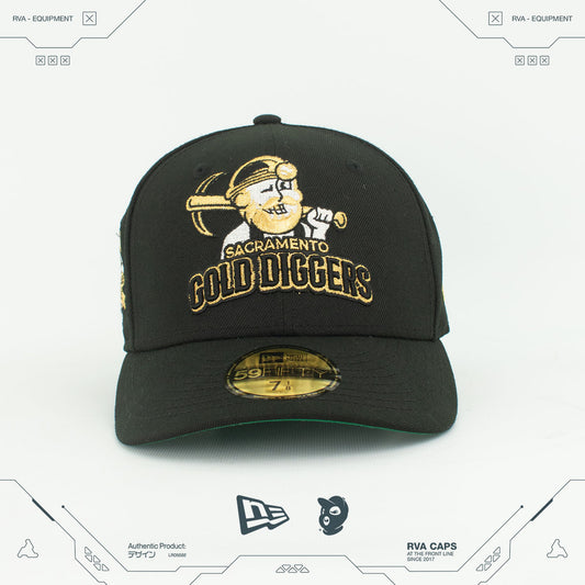 GORRA NEW ERA 59 FIFTY SACRAMENTO GOLD DIGGERS