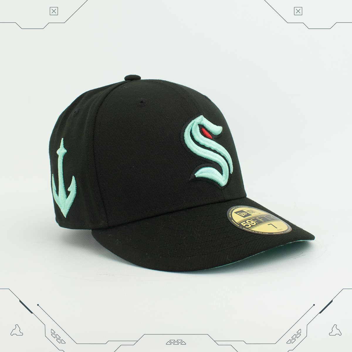 GORRA NEW ERA 59 FIFTY SEATTLE KRAKEN