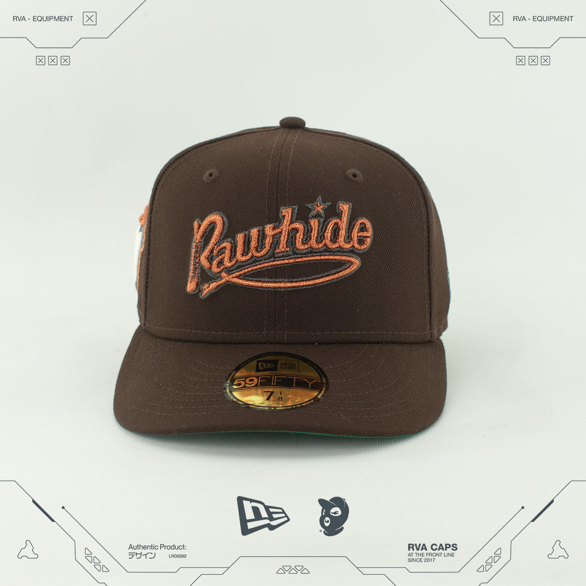 GORRA NEW ERA 59 FIFTY VISALIA RAWHIDE