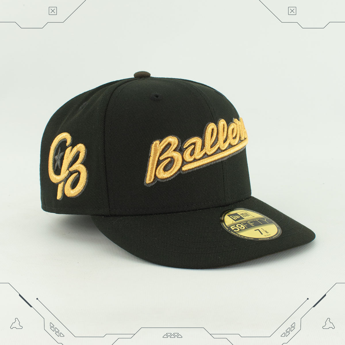GORRA NEW ERA 59 FIFTY KANNAPOLLIS CANNON BALLERS