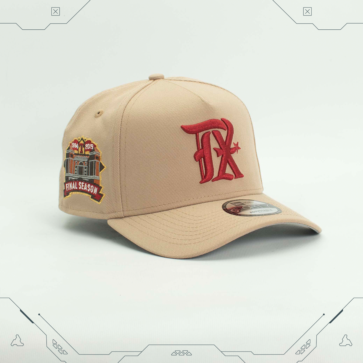GORRA NEW ERA 9 FORTY A-FRAME SNAPBACK TEXAS RANGERS