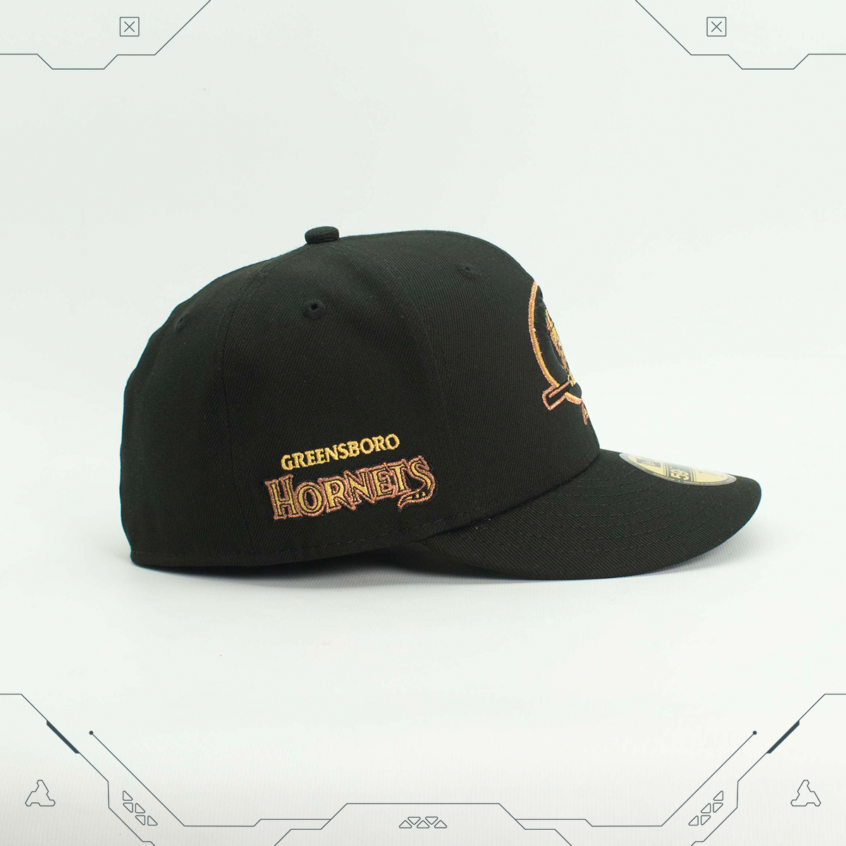 GORRA NEW ERA 59 FIFTY GREENSBORO HORNETS