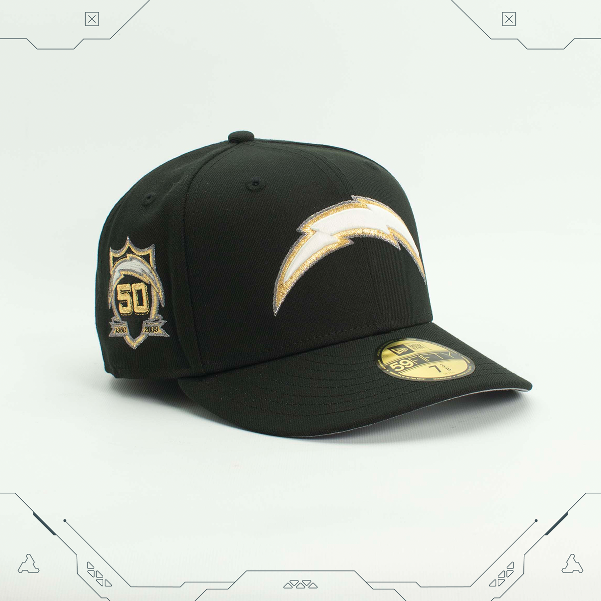 GORRA NEW ERA 59 FIFTY LOS ANGELES CHARGERS