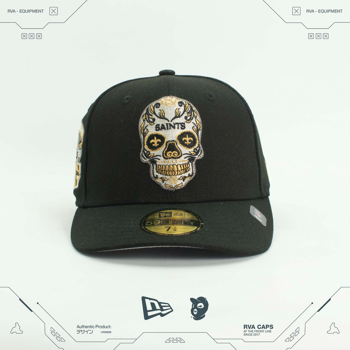 GORRA NEW ERA 59 FIFTY NEW ORLEANS SAINTS