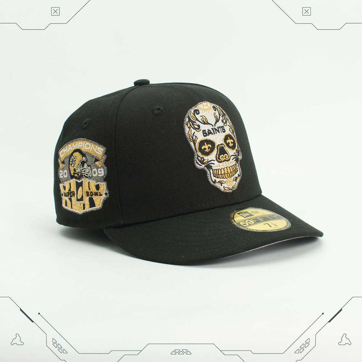GORRA NEW ERA 59 FIFTY NEW ORLEANS SAINTS