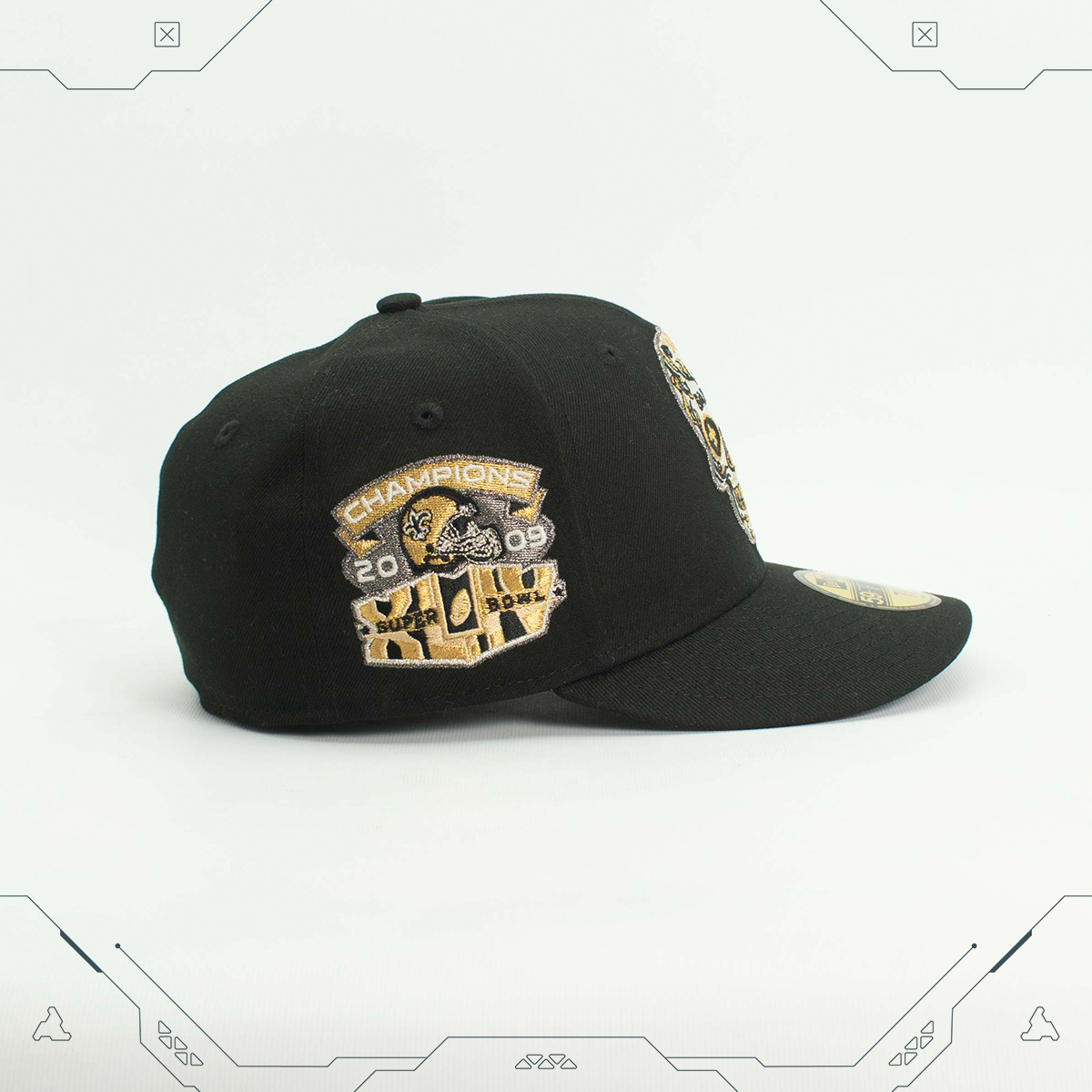 GORRA NEW ERA 59 FIFTY NEW ORLEANS SAINTS