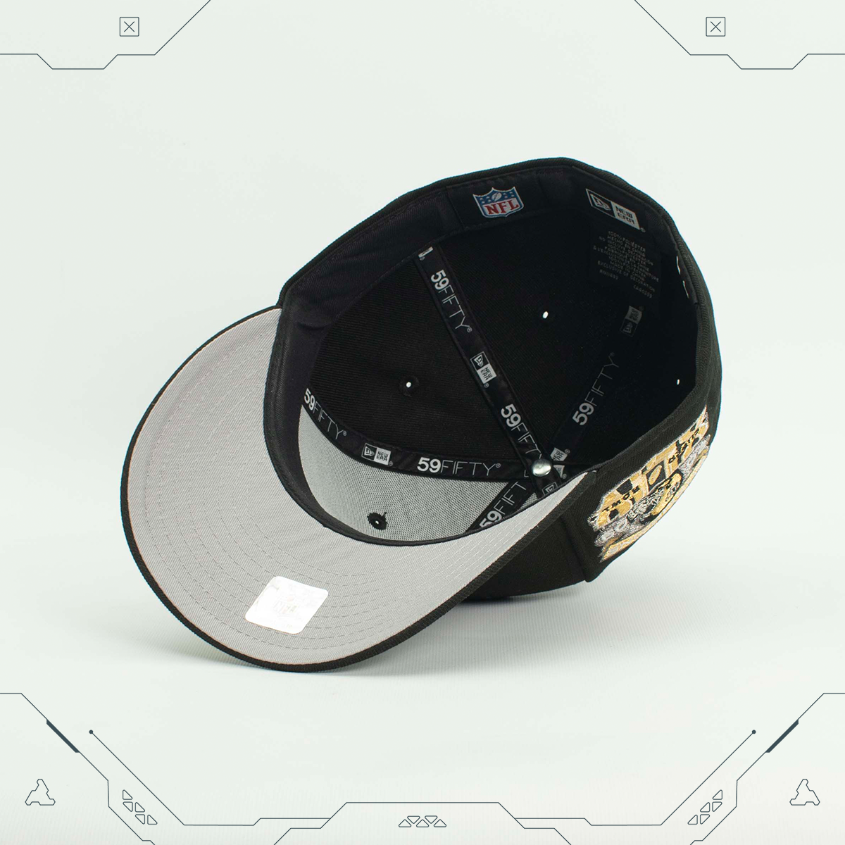 GORRA NEW ERA 59 FIFTY NEW ORLEANS SAINTS