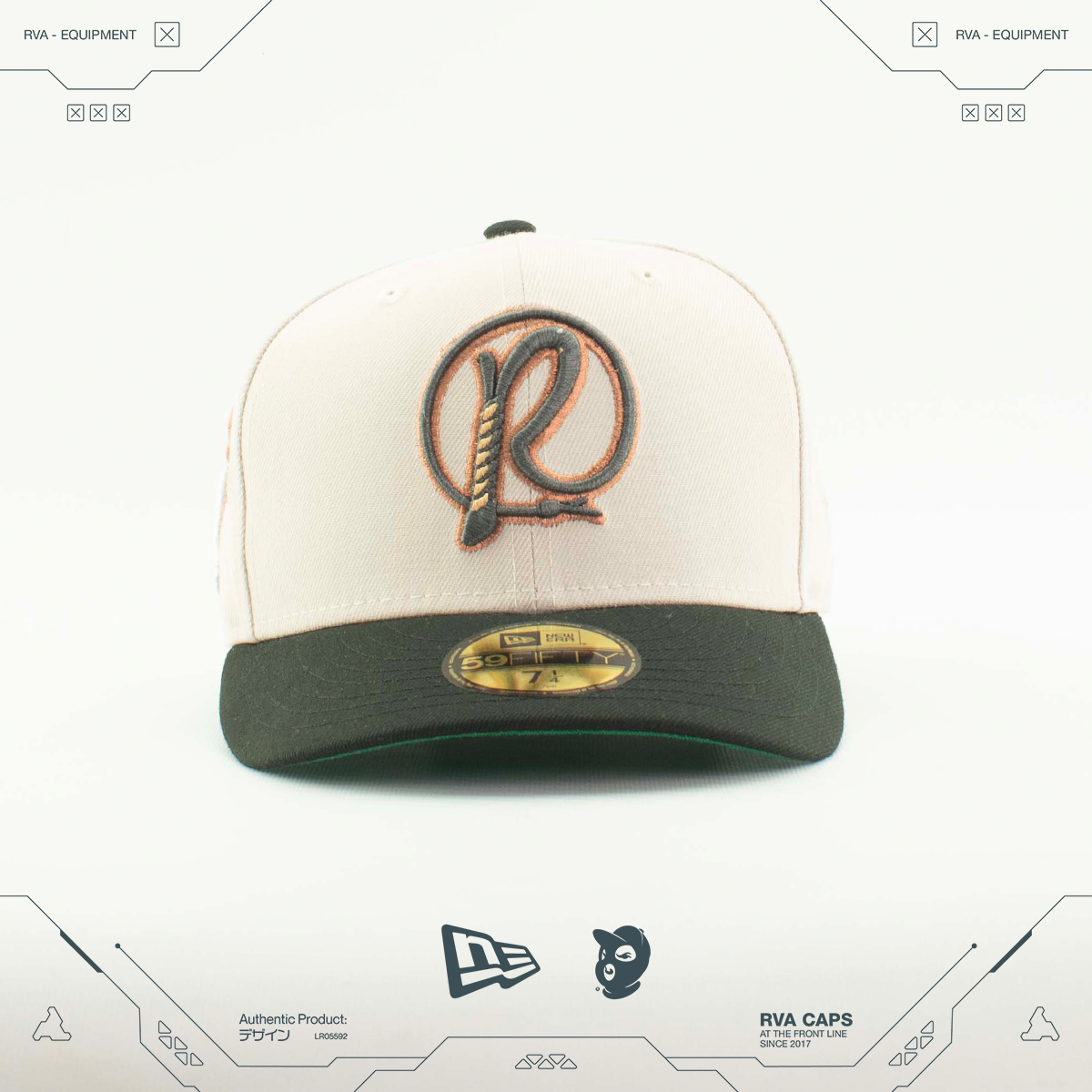 GORRA NEW ERA 59 FIFTY VISALIA RAWHIDE