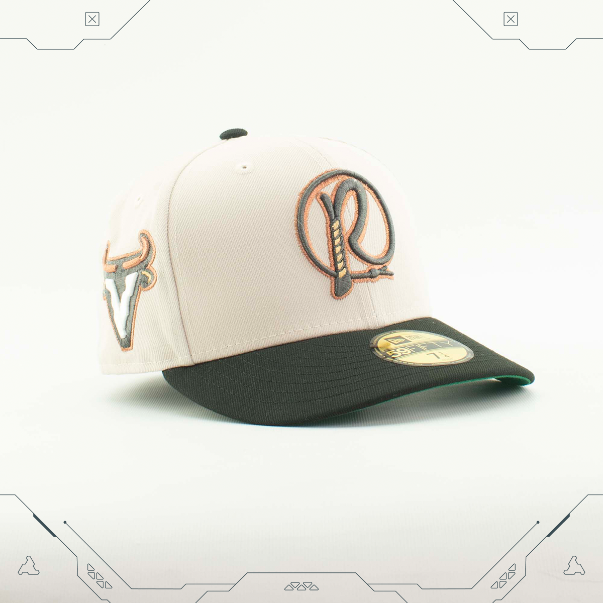 GORRA NEW ERA 59 FIFTY VISALIA RAWHIDE