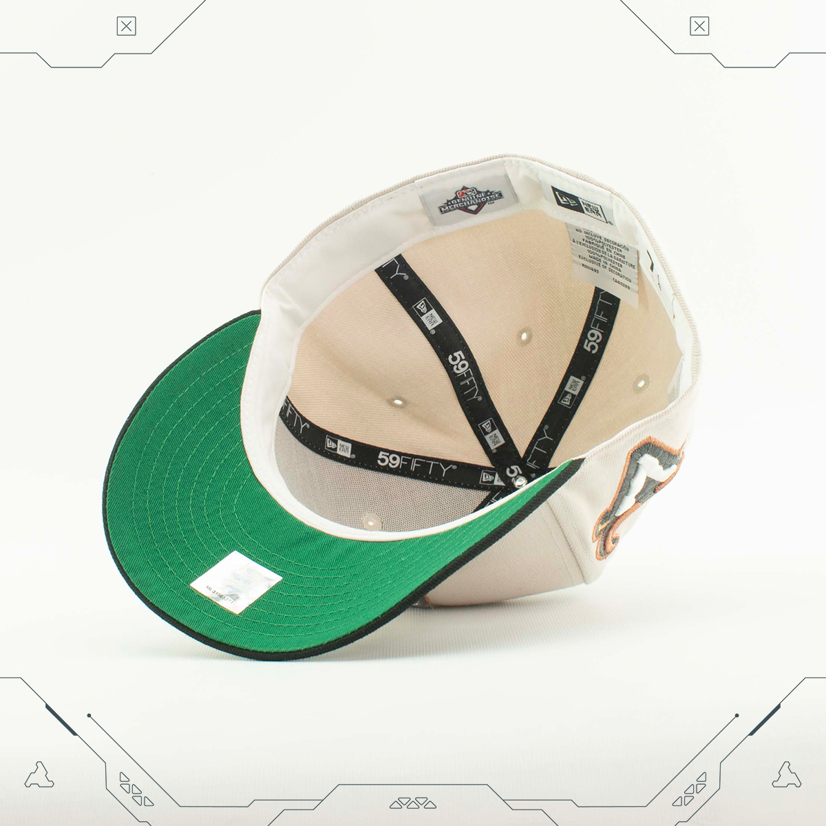 GORRA NEW ERA 59 FIFTY VISALIA RAWHIDE