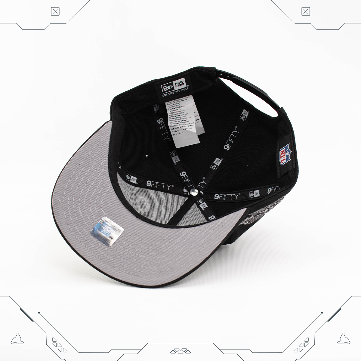 GORRA NEW ERA 9 FIFTY A-FRAME SNAPBACK LAS VEGAS RAIDERS