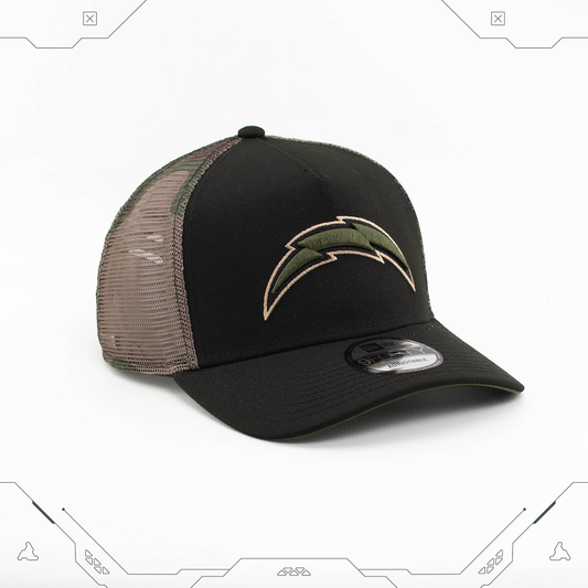 GORRA NEW ERA 9 FORTY A-FRAME TRUCKER SNAPBACK LOS ANGELES CHARGERS