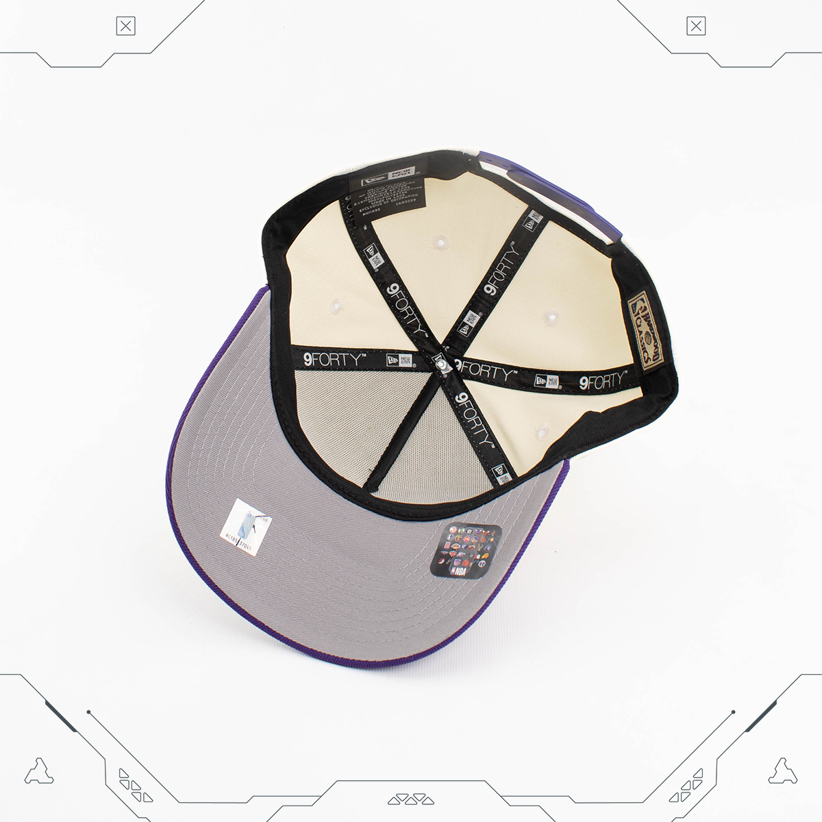 GORRA NEW ERA 9 FORTY A-FRAME LOS ANGELES LAKERS