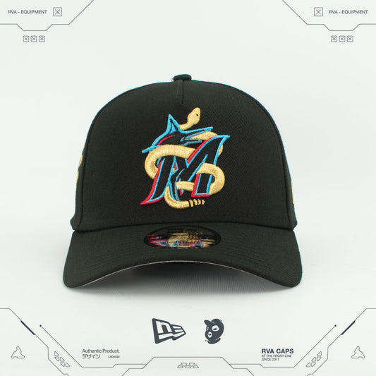 GORRA NEW ERA 9 FORTY A-FRAME SNAPBACK FLORIDA MARLINS AÑO CHINO