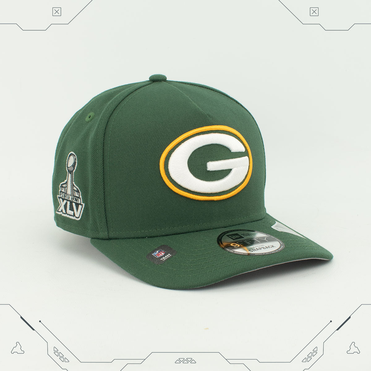 GORRA NEW ERA 9 FIFTY A-FRAME SNAPBACK GREEN BAY  PACKERS