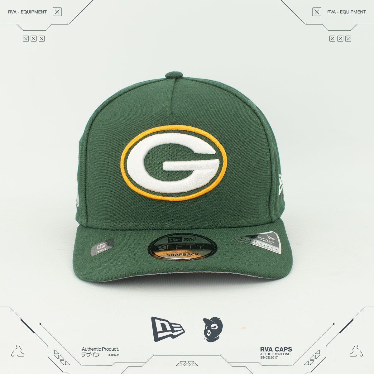 GORRA NEW ERA 9 FIFTY A-FRAME SNAPBACK GREEN BAY  PACKERS