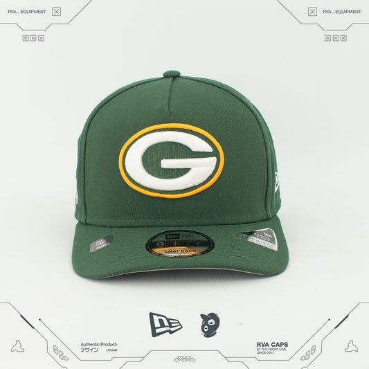 GORRA NEW ERA 9 FIFTY A-FRAME SNAPBACK GREEN BAY  PACKERS