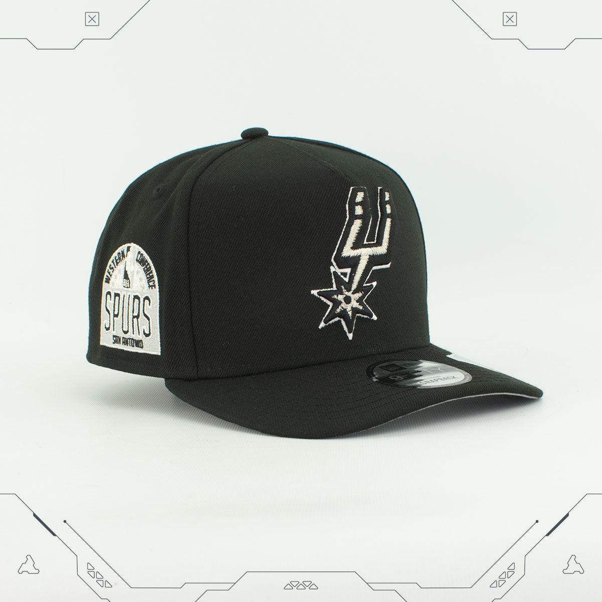 GORRA NEW ERA 9 FIFTY A-FRAME SNAPBACK SAN ANTONIO SPURS