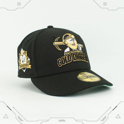 GORRA NEW ERA 59 FIFTY SACRAMENTO GOLD DIGGERS