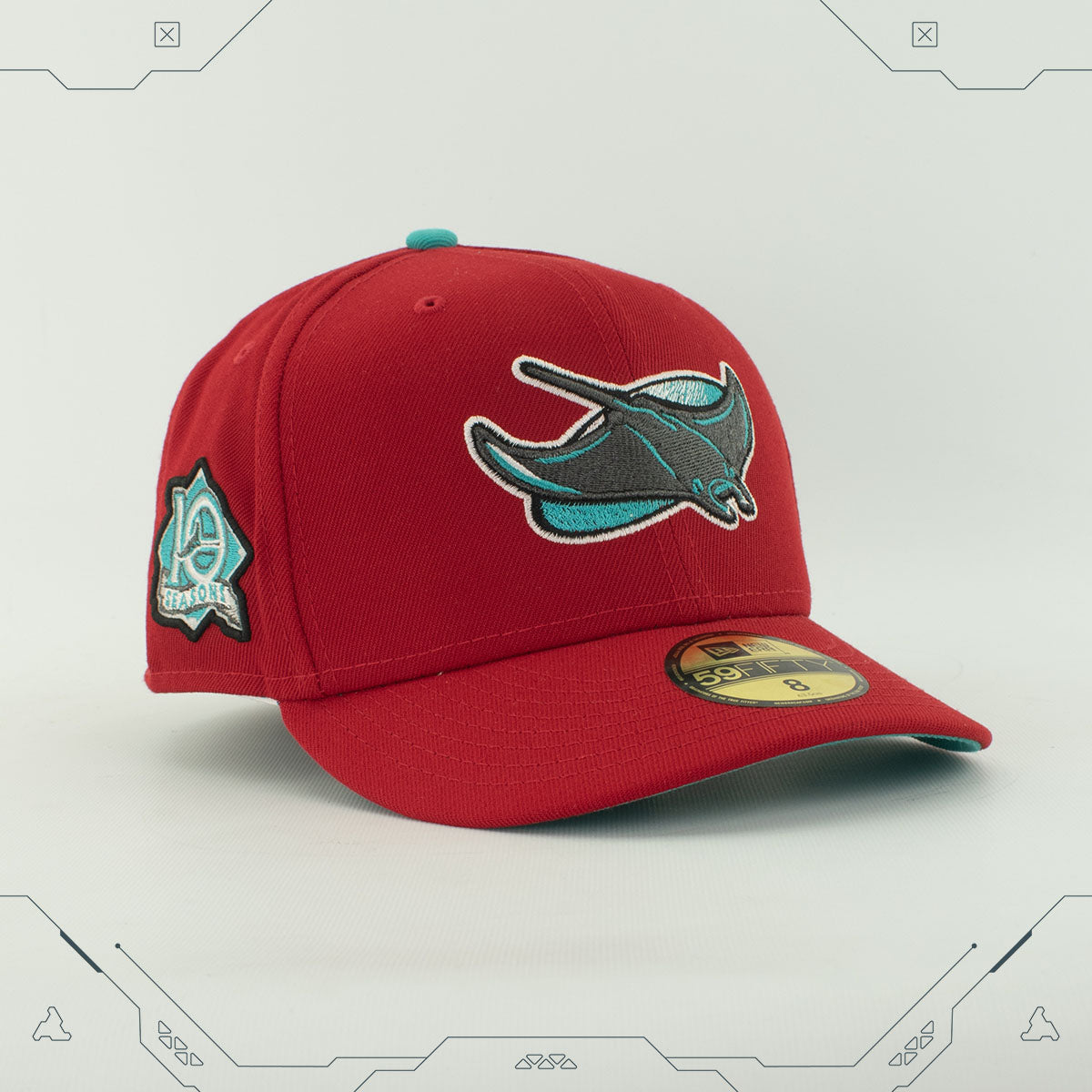 GORRA NEW ERA 59 FIFTY TAMPA BAY RAYS