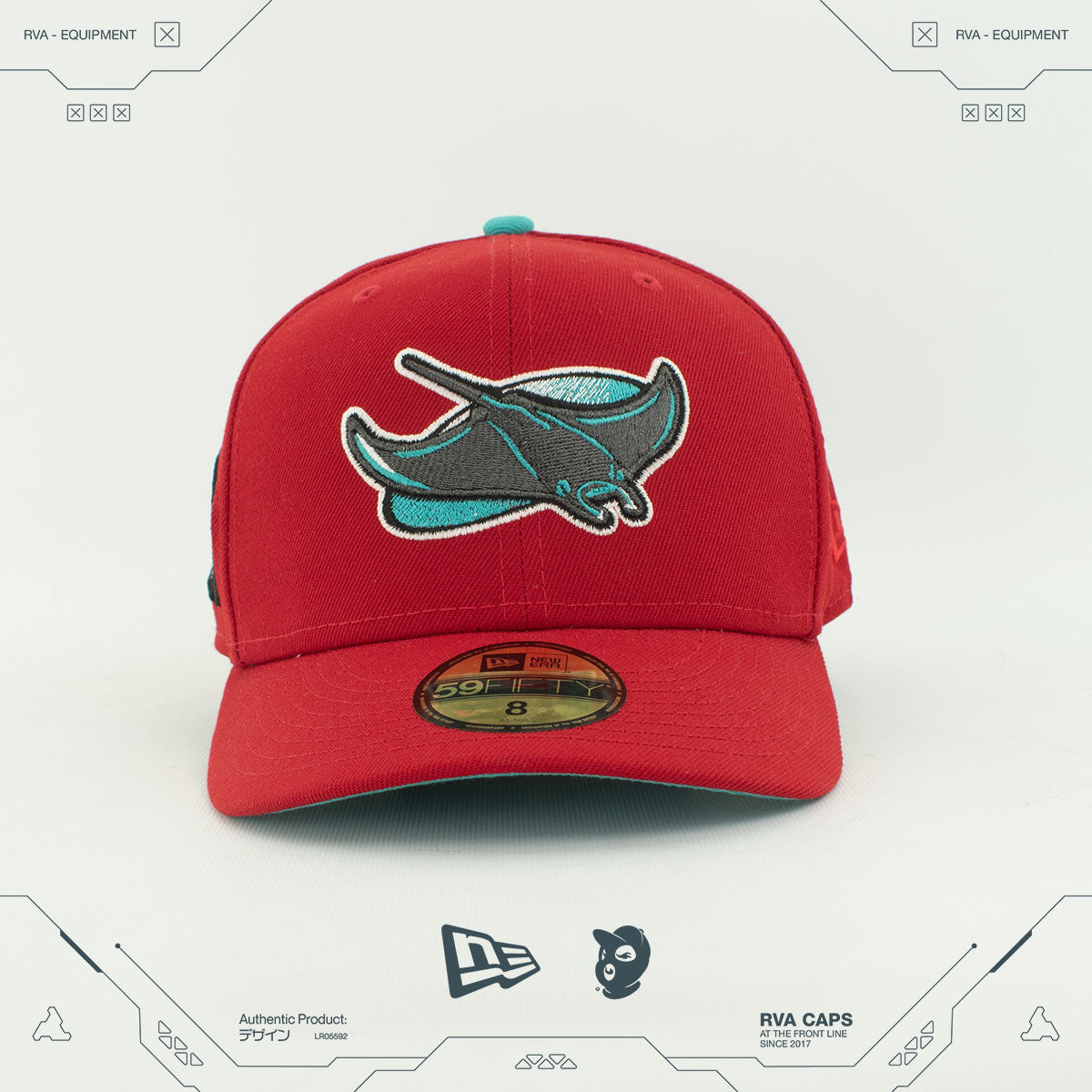 GORRA NEW ERA 59 FIFTY TAMPA BAY RAYS