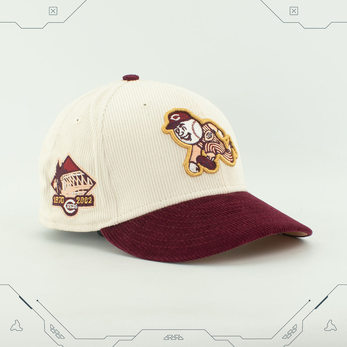 GORRA NEW ERA 59 FIFTY CINCINNATI REDS CORDUROY