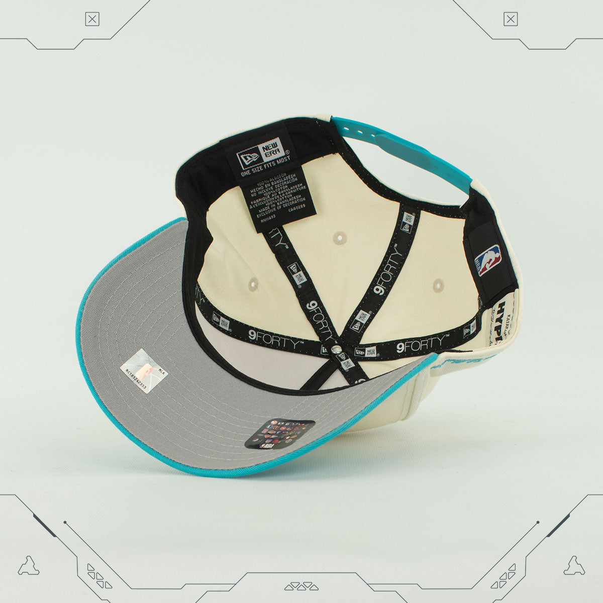 GORRA NEW ERA 9 FORTY A-FRAME SNAPBACK CHARLOTTE HORNETS