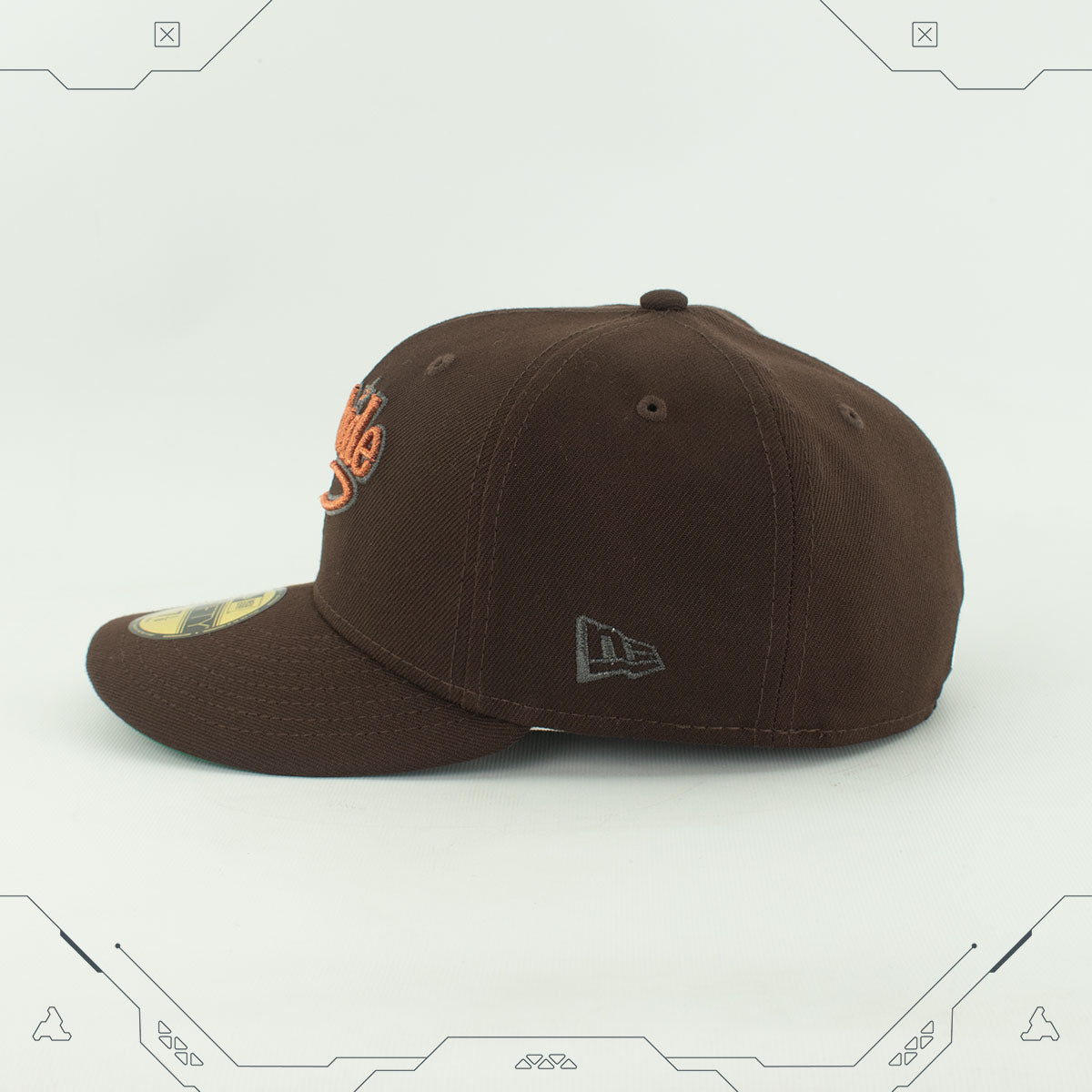 GORRA NEW ERA 59 FIFTY VISALIA RAWHIDE