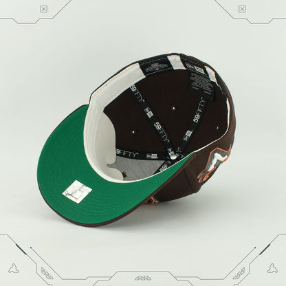 GORRA NEW ERA 59 FIFTY VISALIA RAWHIDE