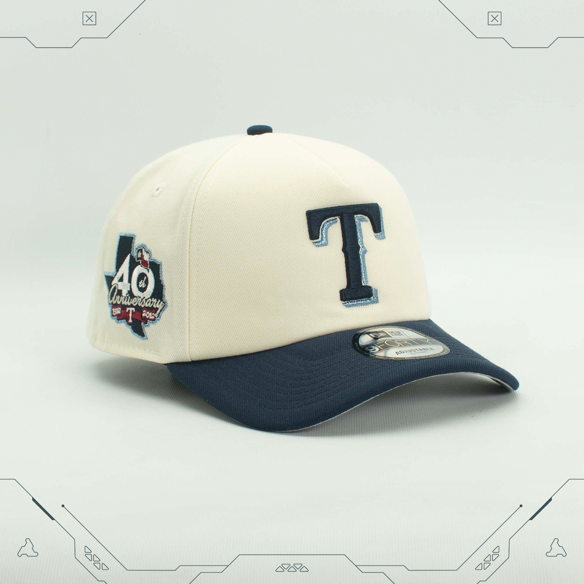 GORRA NEW ERA 9 FORTY A-FRAME SNAPBACK TEXAS RANGERS