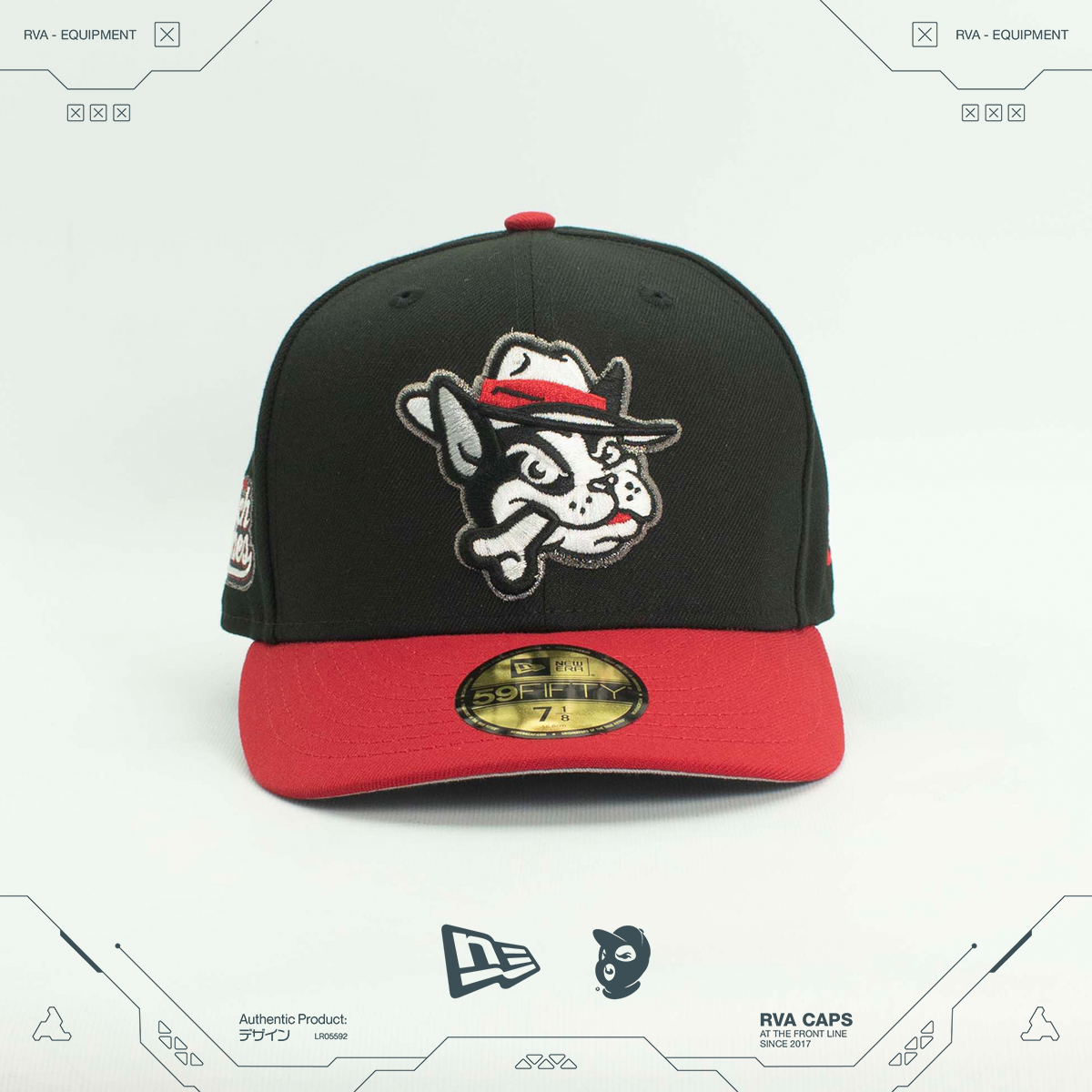 GORRA NEW ERA 59 FIFTY WISTON-SALEM HOOCH POOCHES