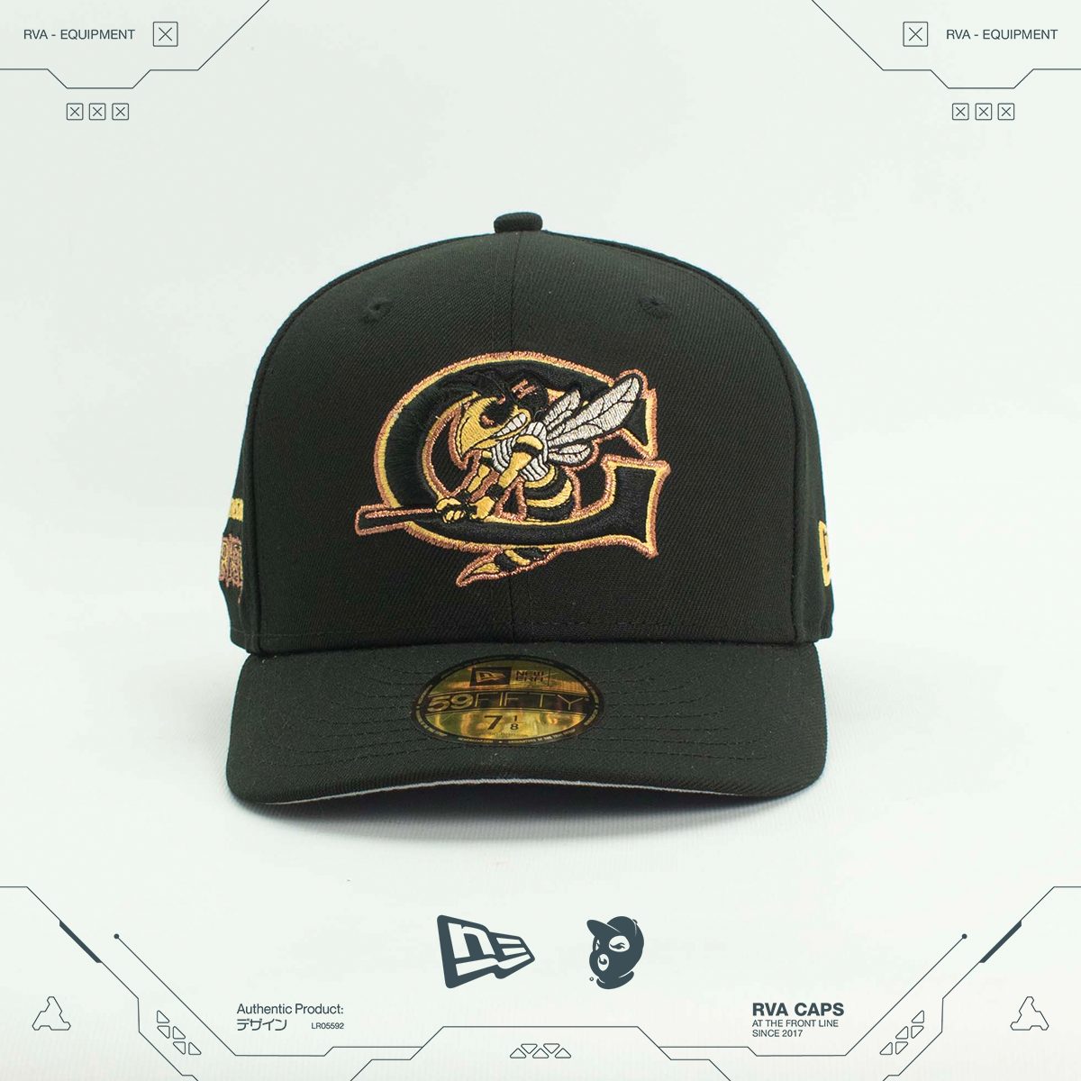 GORRA NEW ERA 59 FIFTY GREENSBORO HORNETS