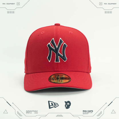 GORRA NEW ERA 59 FIFTY NEW YORK YANKEES RED WOOL PRIME EDITION