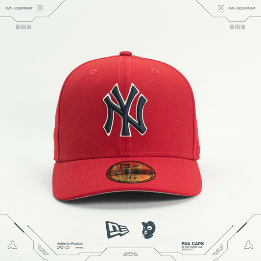 GORRA NEW ERA 59 FIFTY NEW YORK YANKEES RED WOOL PRIME EDITION