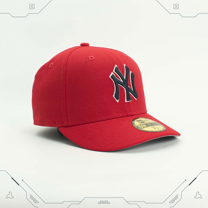 GORRA NEW ERA 59 FIFTY NEW YORK YANKEES RED WOOL PRIME EDITION