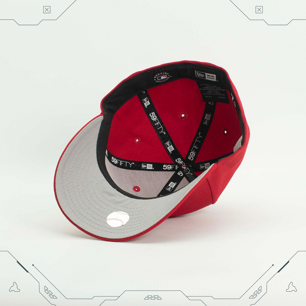 GORRA NEW ERA 59 FIFTY NEW YORK YANKEES RED WOOL PRIME EDITION