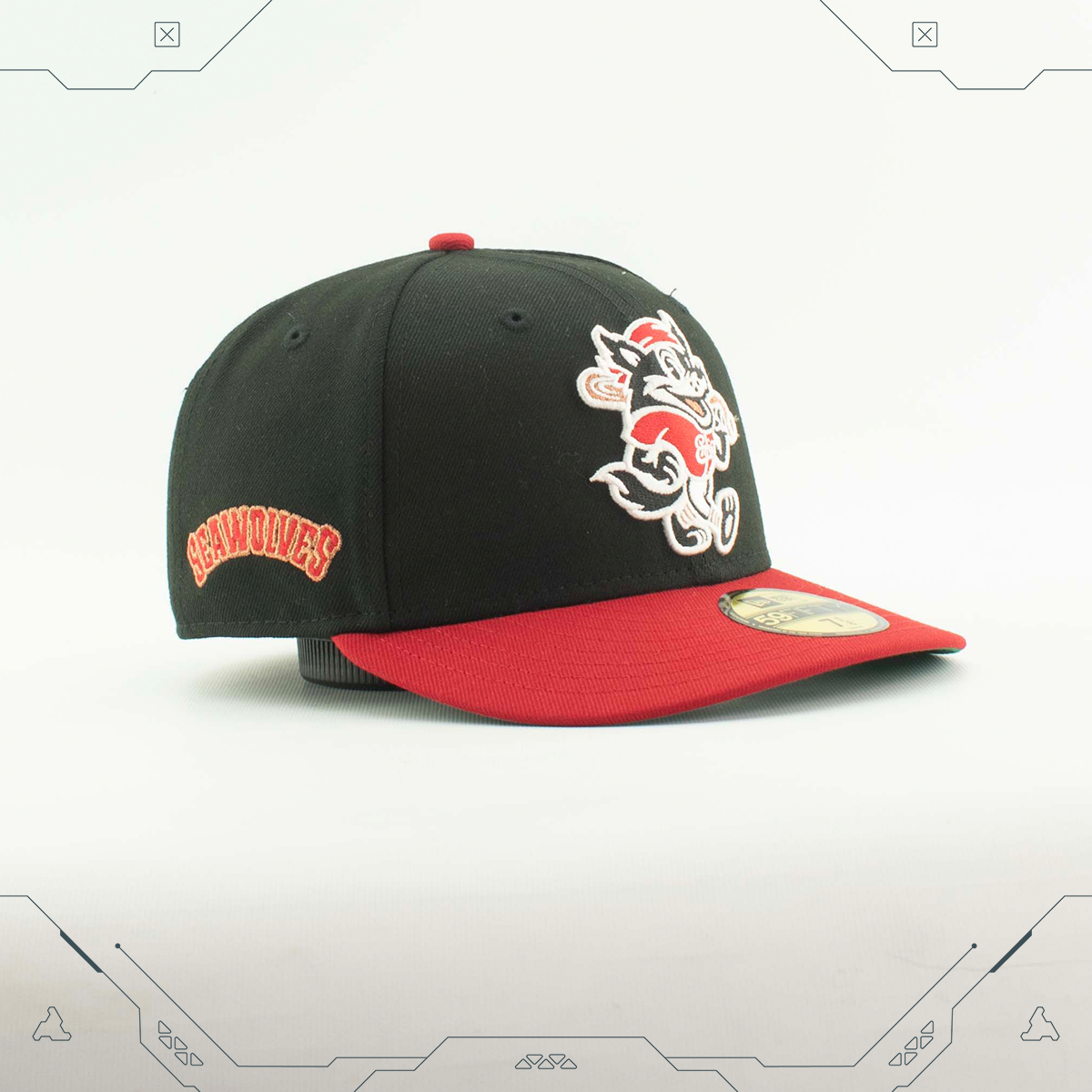 GORRA NEW ERA 59 FIFTY ERIE SEAWOLVES