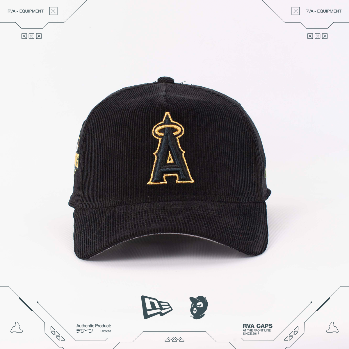 GORRA NEW ERA 9 FORTY A-FRAME SNAPBACK ANGELES ANGELS CORDUROY