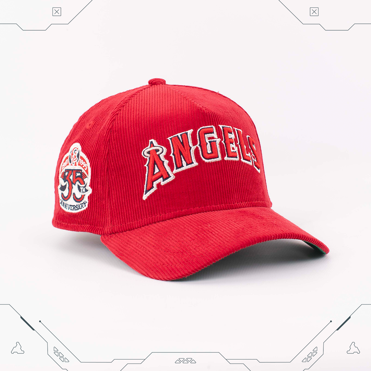 GORRA NEW ERA 9 FORTY A-FRAME SNAPBACK LOS ANGELES ANGELS CORDUROY