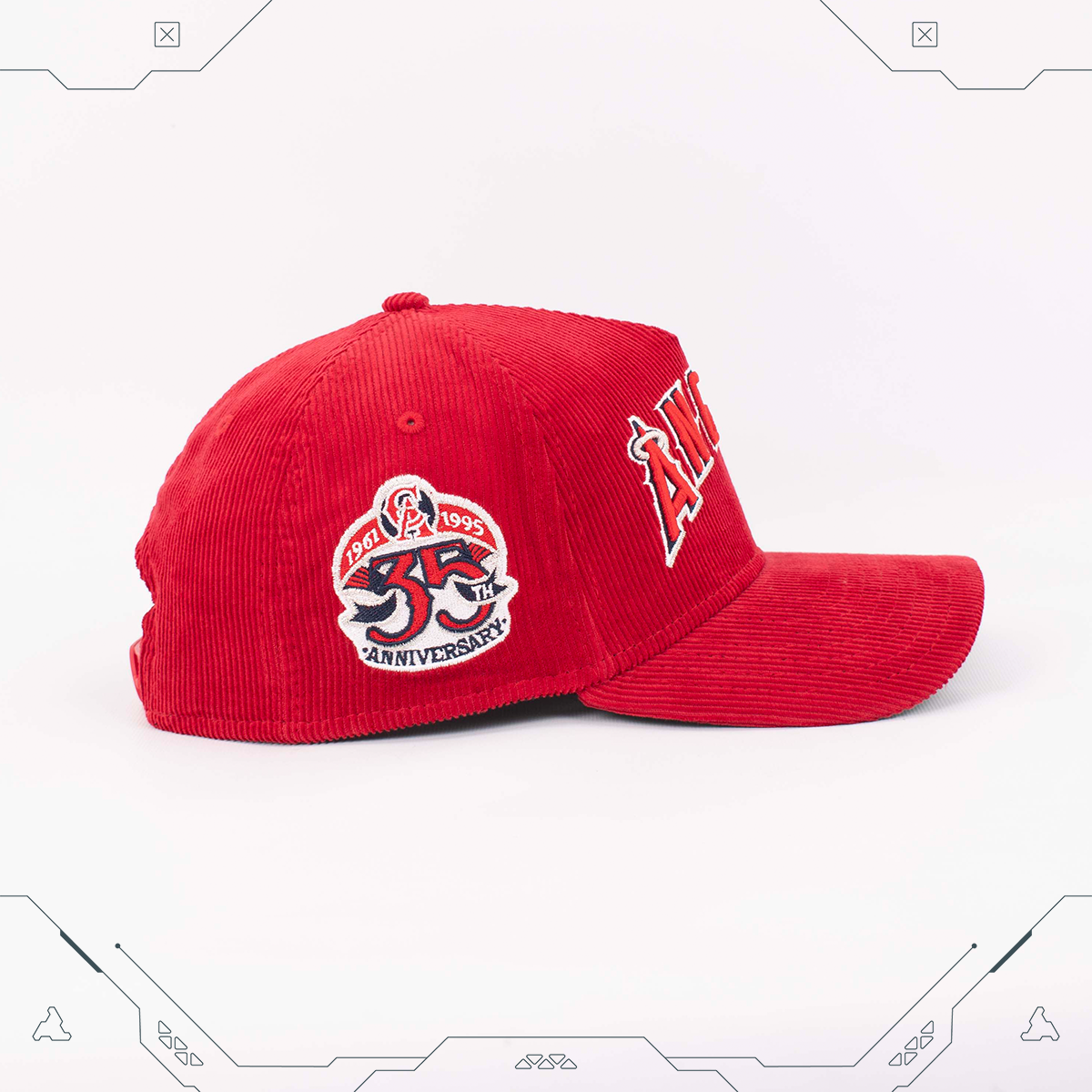 GORRA NEW ERA 9 FORTY A-FRAME SNAPBACK LOS ANGELES ANGELS CORDUROY