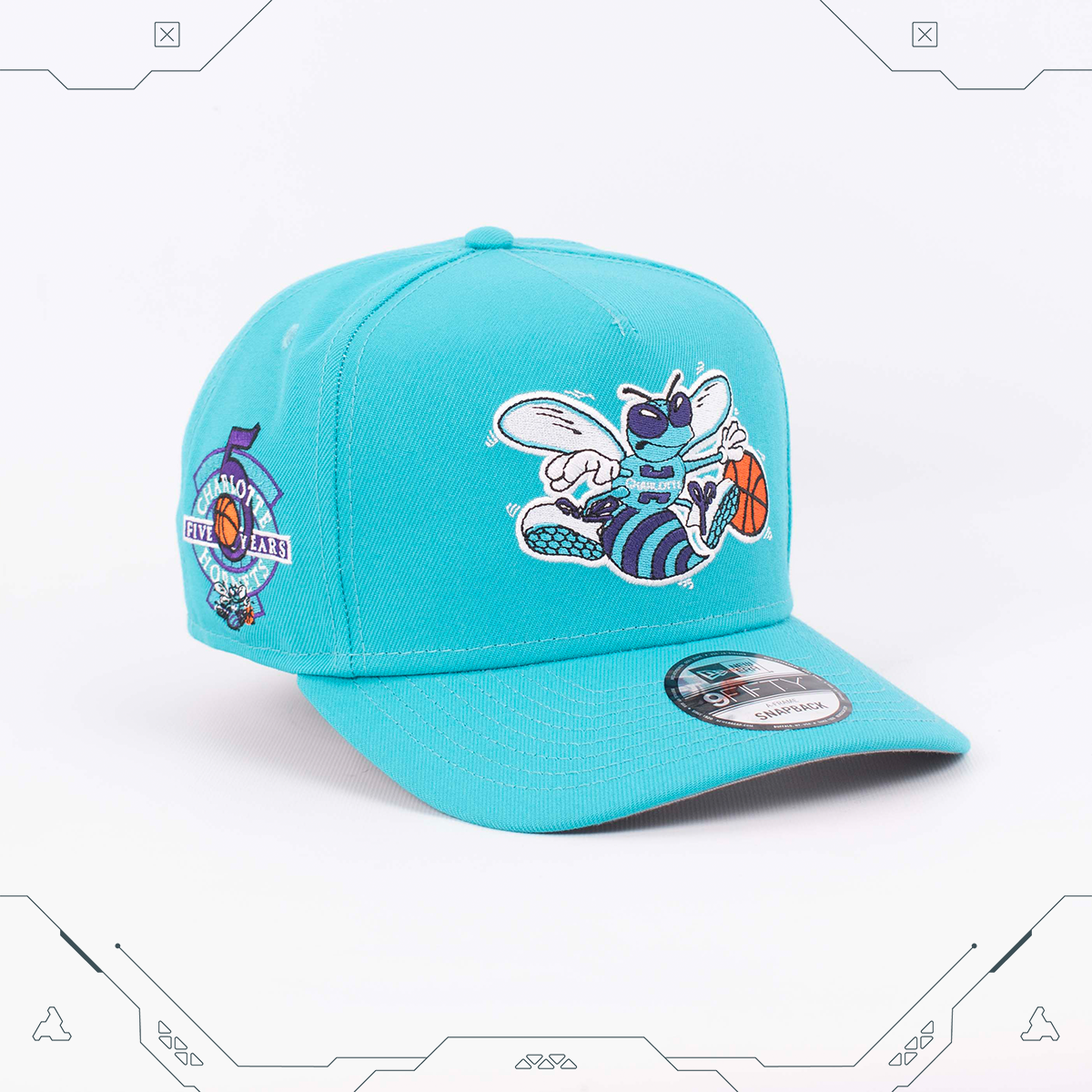 GORRA NEW ERA 9 FIFTY A-FRAME SNAPBACK CHARLOTTE HORNETS