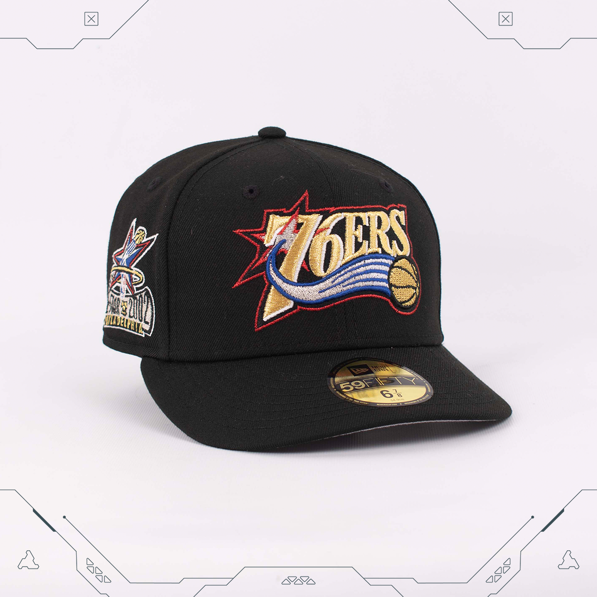 GORRA NEW ERA 59 FIFTY PHILADELPHIA 76ERS