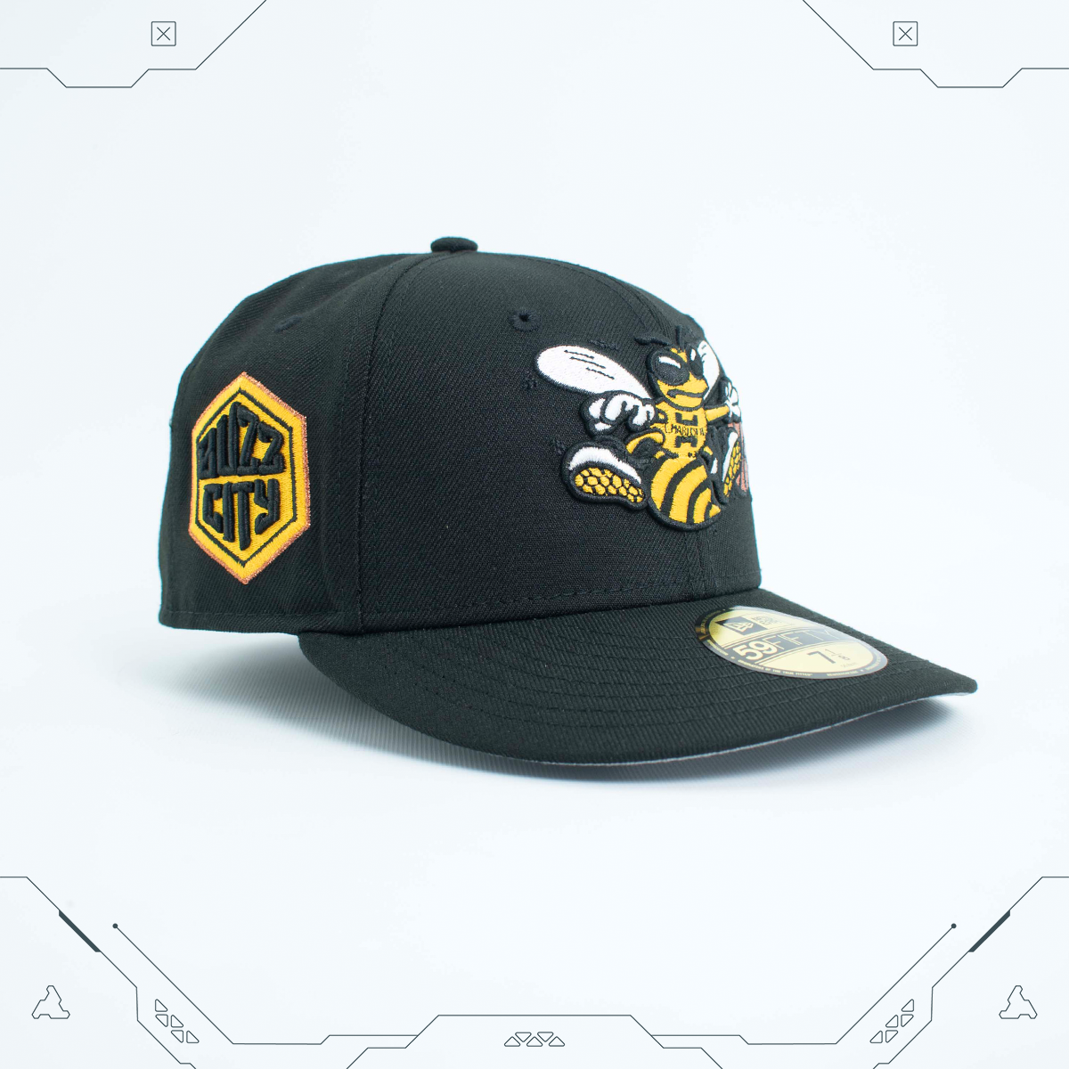 GORRA NEW ERA 59 FIFTY CHARLOTTE HORNETS BUZZ CITY