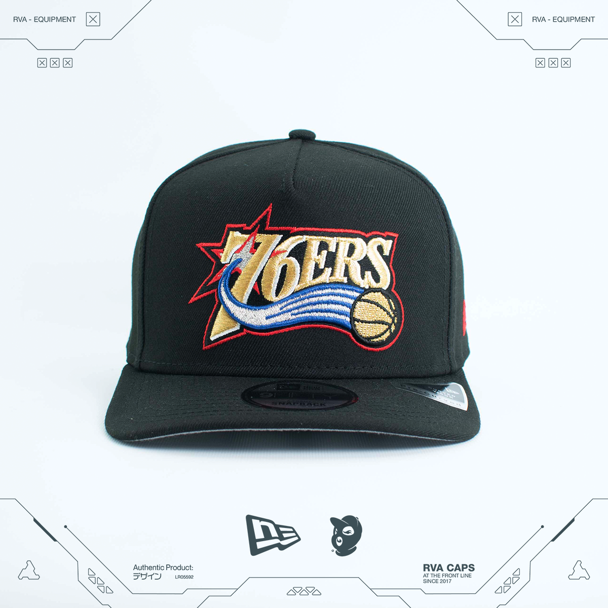 GORRA NEW ERA 9 FIFTY A-FRAME SNAPBACK PHILADELPHIA 76ERS