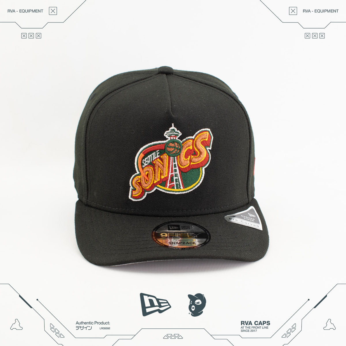 GORRA NEW ERA 9 FIFTY A-FRAME SNAPBACK SUPERSONICS SEATTLE