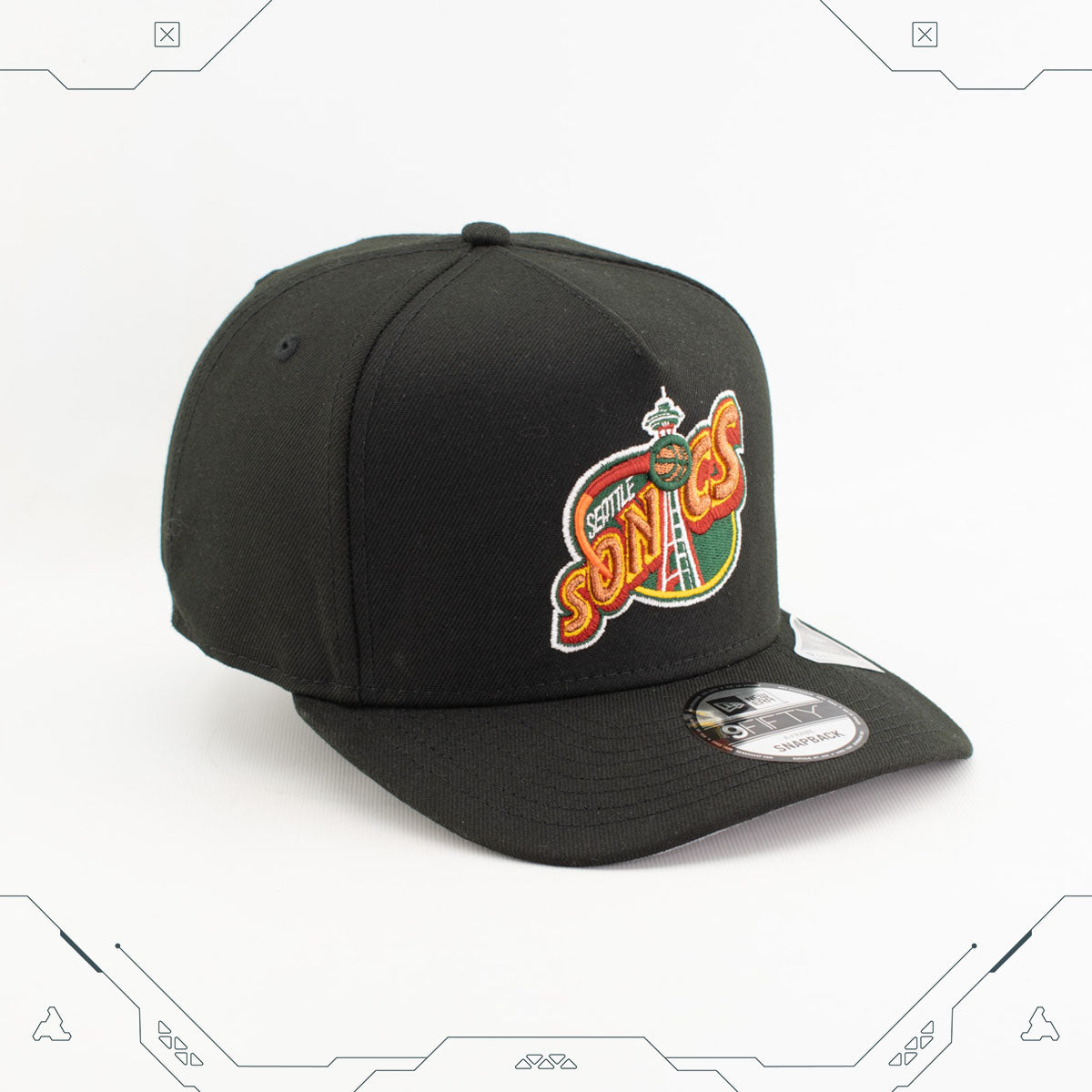 GORRA NEW ERA 9 FIFTY A-FRAME SNAPBACK SUPERSONICS SEATTLE
